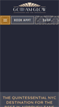Mobile Screenshot of gothamglow.com